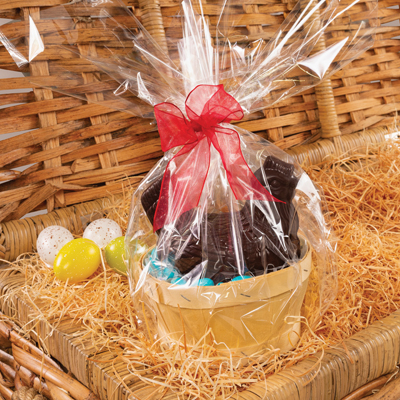 Film fleuriste - Film polypropylène transparent neutre 35µ 60 cm x 120 m - Films polypropylène neutres-1