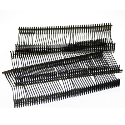 Attache étiquette pour pistolet textile aiguille standard 40mm, polypropylène, noir - Boîte de 5000 - Attaches pour pistolet textile