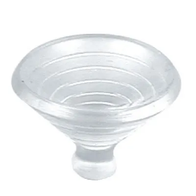 Ventouses transparentes ø 20 mm pour trou ø 5 mm - Paquet de 20 - Consoles tablettes