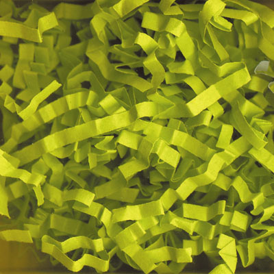 Frisure papier vert citron ©SizzlePak 1,25kg - Fibres de calage