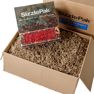 Frisure papier brun ©SizzlePak 5kg - Fibres de calage-3