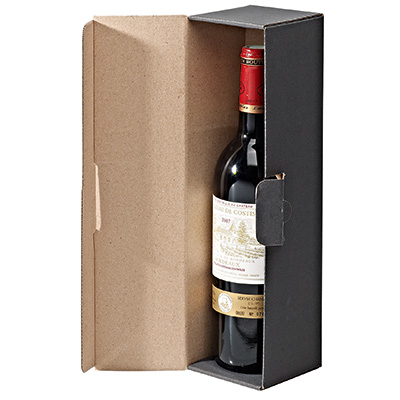 Boîtages 1 bouteille - Coffrets pour bouteilles de vin, Boîtes pour bouteilles de vin-1