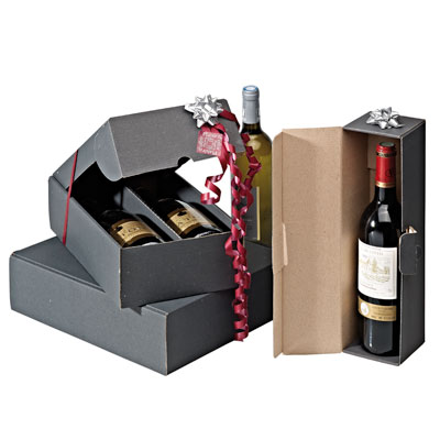 Boîtages 2 bouteilles - Coffrets pour bouteilles de vin, Boîtes pour bouteilles de vin-2