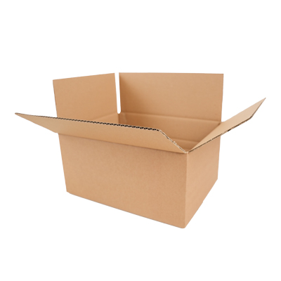 Caisse américaine carton, carton simple cannelure 40x30x10/20cm, paquet de 10 - Caisses américaines cartons-2