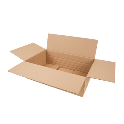 Caisse américaine carton, carton simple cannelure 60x40x10/20cm, paquet de 10 - Caisses américaines cartons-3