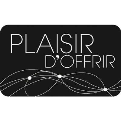 Étiquettes cadeaux adhésives Plaisir d'offrir noir - Paquet de 1000 - Étiquettes cadeaux adhésives