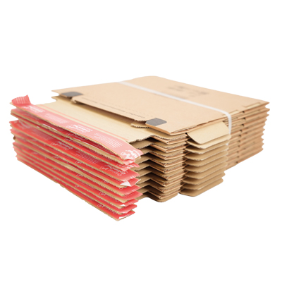 Cartons d'expédition sécurisés + retour - Brun - 33,6 x 24,1 x 14 cm - Paquet de 10 - Cartons d'expédition, Boîtes d'expédition-1