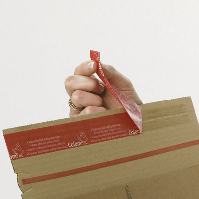 Cartons à hauteurs variables - Brun - 22,9 x 16,4 x 5/11,5 cm - Paquet de 10 - Cartons d'expédition, Boîtes d'expédition-2