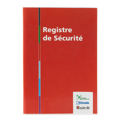 Registre de sécurité incendie polyvalent - Registres obligatoires, Signalétique de sécurité