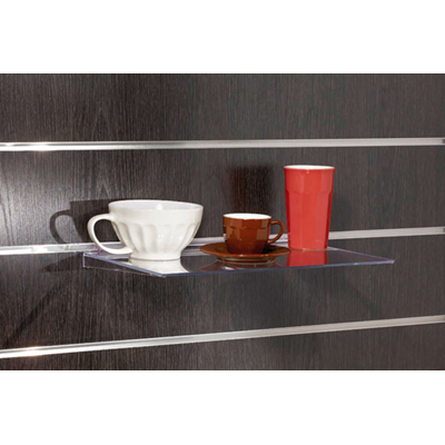 Tablette droite renforcée - Tablettes pour panneaux rainurés-1