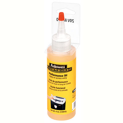 Huile lubrifiante pour destructeur de documents Fellowes - 120 ml - Destructeurs de documents