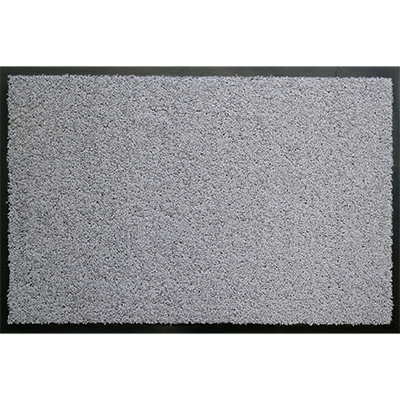 Tapis d'entrée Mirande gris 60 x 80 cm ép. 9 mm - Tapis