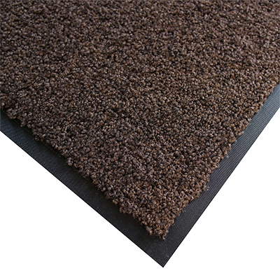 Tapis d'entrée Mirande marron 60 x 80 cm, ép 9 mm - Tapis-1