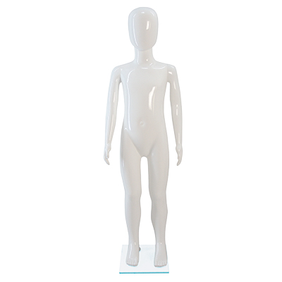 Mannequin enfant plastique H 110 cm 6 ans - Mannequins enfants