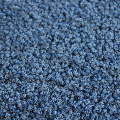 Tapis d'entrée absorbant pour trafic important Queyras 60 x 80 cm - Bleu - Tapis-1