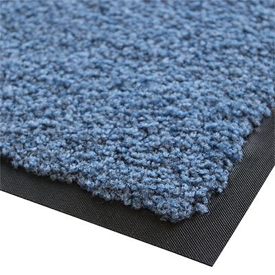 Tapis d'entrée absorbant pour trafic important Queyras 60 x 80 cm - Bleu - Tapis-2