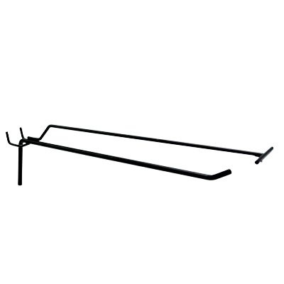 Tiges simples noir sablé - L 30 cm - avec tige pour porte-étiquette - Accessoires fonds perforés