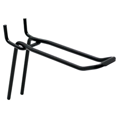 Tiges doubles noir sablé - L 10 cm - pour fonds perforés - Accessoires fonds perforés