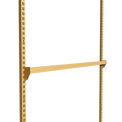 Barre de charge - Or - L 100 cm - section tube 30 x15 mm - Ligne Square 25 or-1