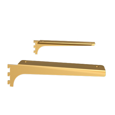 Consoles - métal or - L 28 cm - Ligne Square 25 or