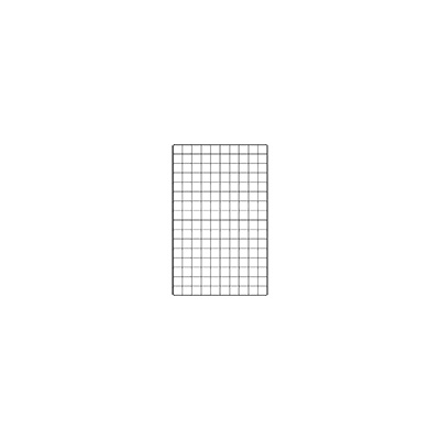 Grille d’exposition métal - Grille double cadre - noir - 80 × 50 cm - Paquet de 2 - Grilles simples