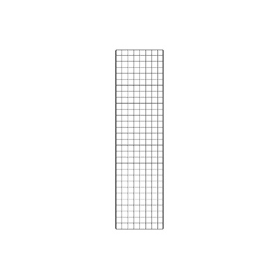 Grille d’exposition métal - Grille double cadre - noir - 150 × 40 cm - Paquet de 2 - Grilles simples