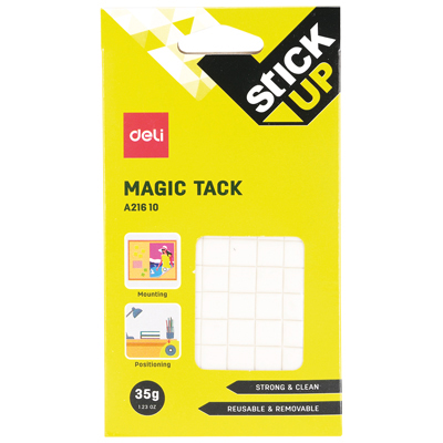 Pastilles de pate fixante 1x1cm s/feuille 10x6cm nr - Double face, patafix, velcro