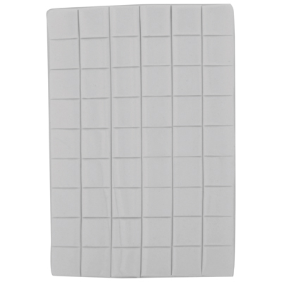 Pastilles de pate fixante 1x1cm s/feuille 10x6cm nr - Double face, patafix, velcro-1