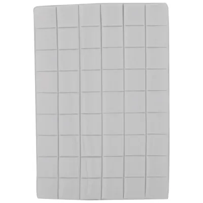 Pastilles de pate fixante 1x1cm s/feuille 10x6cm nr - Double face, patafix, velcro-1