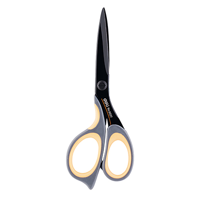 Ciseaux de bureau droitier 17,5 cm bout pointu - Deli - Ciseaux