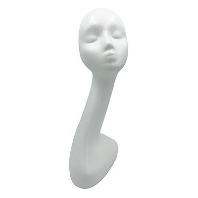 Tête femme design fibre de verre H 51 cm - Têtes