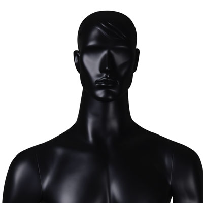 Mannequin homme, tête et cheveux sculptés - Mannequins cheveux sculptés-1