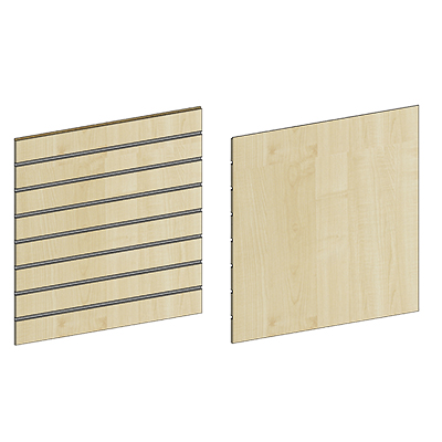 Panneaux rainurés Érable, entraxe 15 cm - Panneaux rainurés-1