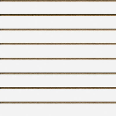 Panneaux rainurés Blanc Craie, entraxe 15 cm - Panneaux rainurés