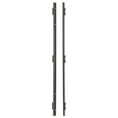 Profils U pour fond ép. 19 mm pas de 50 mm - Ligne Store gris métallisé pas de 50 mm