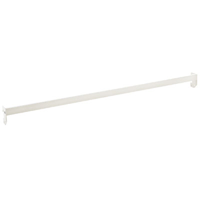 Barre de charge accroches pas de 50 mm - Ligne Store blanc pas de 50 mm