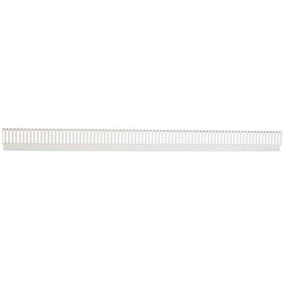 Profil arrière pour diviseurs - Ligne Store blanc pas de 25 mm