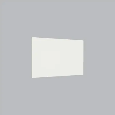 Fond tôle plein, pas de 25 mm - Ligne Store blanc pas de 25 mm