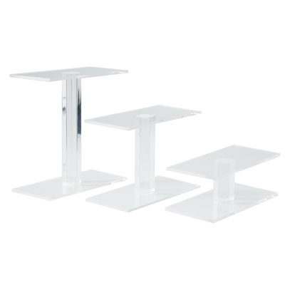 Présentoirs rectangulaires - Supports Plexi