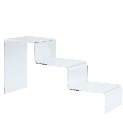 Présentoir escalier 3 marches - Supports Plexi