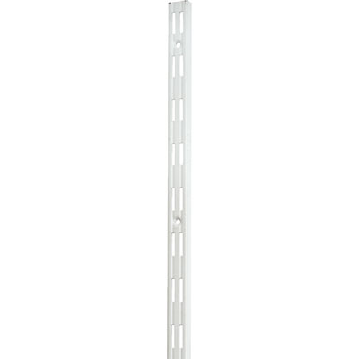 Crémaillère Twinny double perforation 200cm blanc Form