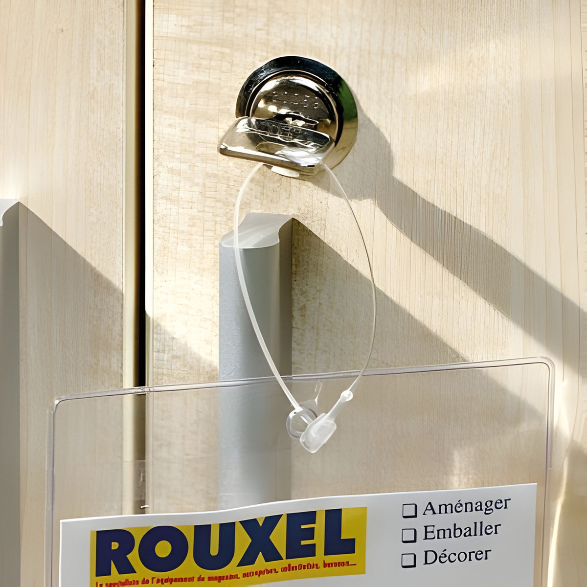 Liens manuels antivol 125mm polypropylène - Boîte de 5000 - Liens manuels antivol-1