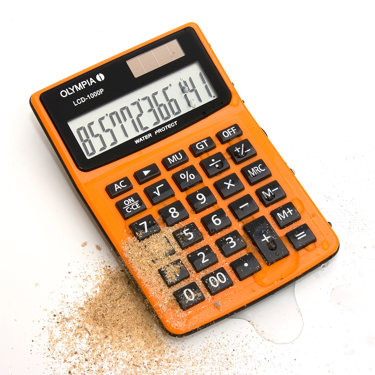 Calculatrice de bureau OLYMPIA LCD 1000P - Calculatrices-1