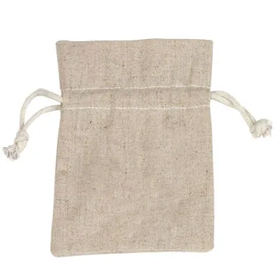 Sacs tissu coton naturel - Sachets coton