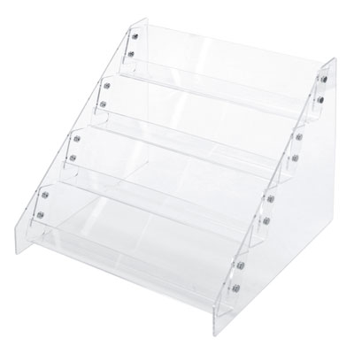 Présentoir 4 niveaux - Supports Plexi