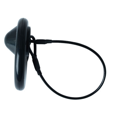 Câble blindé protégé avec boucle et pointe - Portiques, macarons antivol et accessoires-1