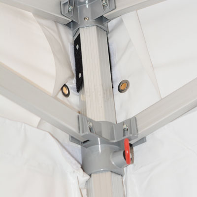 Barnum pliant - Tente pliante 3x3m 520 g/m² hexa 50mm blanc - Tentes pliantes, Barnums pliants-4