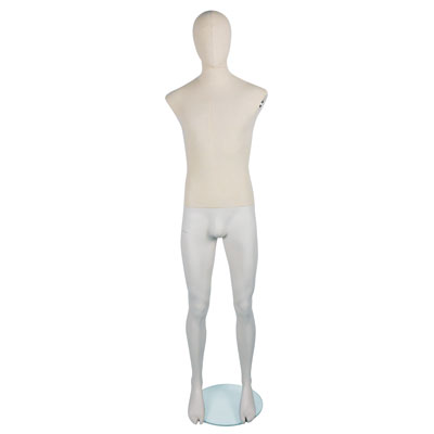 Mannequin homme vintage sans bras - Mannequins abstraits