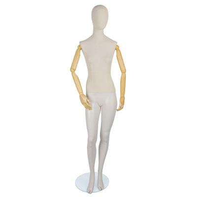 Mannequin femme vintage sans bras - Mannequins abstraits-1