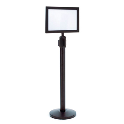 Porte-affiches pour poteau de balisage - Guidage mobile-1